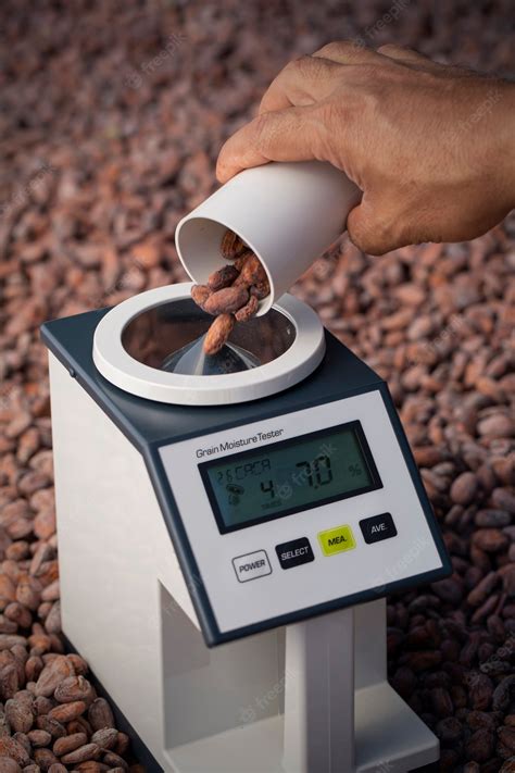 cacao moisture meter|cocoa bean humidity meter.